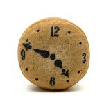 4:48, Unusual, Excellent, Rather Mysterious Old Painted Velvet Clock Pin Cushion