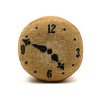 4:48, Unusual, Excellent, Rather Mysterious Old Painted Velvet Clock Pin Cushion
