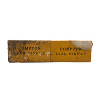 Yellow and More Yellow: Perfectly Sharpened Mixed Lot of Drawing Pencils in Compton Box