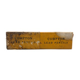 Yellow and More Yellow: Perfectly Sharpened Mixed Lot of Drawing Pencils in Compton Box