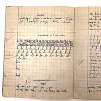 1930s-1960s French School Notebooks with Maps, Drawings, Penmanship - Lot of Three