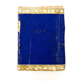 Walter Easton's Most Wonderful Mid 19th Century Handmade Booklet of Naive Graphite and Watercolor Drawings