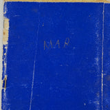 Walter Easton's Most Wonderful Mid 19th Century Handmade Booklet of Naive Graphite and Watercolor Drawings