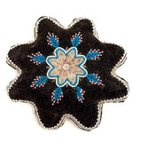 Beautiful Condition Large Antique Seneca Beaded Star Pin Cushion