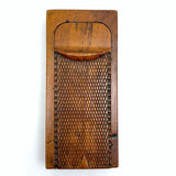 SOLD Gorgeous c. 1870s Very Finely Carved Slide Lid, Three Compartment Box of One Piece of Wood, British