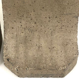 Excellent Brutalist Concrete Bookends