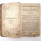 Steal Not This Book My Little Friend, 1808 Scholar's Arithmetic with Ink Drawn Ladies and More