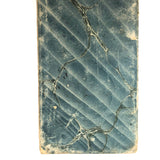 Lovely Early 19th C. Ledger Index with Hand-marbled Cover