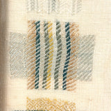 Very Fine Antique Dutch Silk on Linen Darning Sampler with Golden Threads, 1816, Professionally Framed as Found