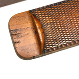 SOLD Gorgeous c. 1870s Very Finely Carved Slide Lid, Three Compartment Box of One Piece of Wood, British