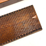 SOLD Gorgeous c. 1870s Very Finely Carved Slide Lid, Three Compartment Box of One Piece of Wood, British