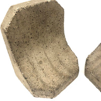 Excellent Brutalist Concrete Bookends