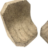 Excellent Brutalist Concrete Bookends