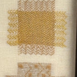 Very Fine Antique Dutch Silk on Linen Darning Sampler with Golden Threads, 1816, Professionally Framed as Found