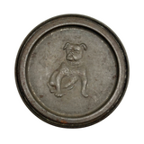 Scarce Antique Dog Food Tin with Fierce Bulldog