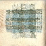 Very Fine Antique Dutch Silk on Linen Darning Sampler with Golden Threads, 1816, Professionally Framed as Found