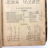 Steal Not This Book My Little Friend, 1808 Scholar's Arithmetic with Ink Drawn Ladies and More