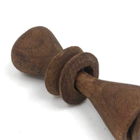 Nicely Carved Old Rattle Whimsy