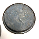 Scarce Antique Dog Food Tin with Fierce Bulldog
