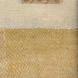 Very Fine Antique Dutch Silk on Linen Darning Sampler with Golden Threads, 1816, Professionally Framed as Found