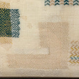 Very Fine Antique Dutch Silk on Linen Darning Sampler with Golden Threads, 1816, Professionally Framed as Found