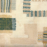 Very Fine Antique Dutch Silk on Linen Darning Sampler with Golden Threads, 1816, Professionally Framed as Found