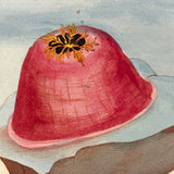 SOLD Stunning Hybrid: Twice Watercolored 1790 Shaw & Nodder Copper Engraving of Sea Anemone (#2)