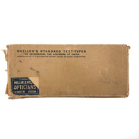 Snellen Vision Testing Cards Set for Railway, Marine and School Exams, Early 20th C.