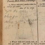 Steal Not This Book My Little Friend, 1808 Scholar's Arithmetic with Ink Drawn Ladies and More
