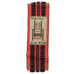 The Old Chair, Antique Punch Paper Embroidery Bookmark