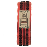 SOLD The Old Chair, Antique Punch Paper Embroidery Bookmark