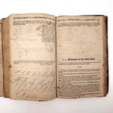 Steal Not This Book My Little Friend, 1808 Scholar's Arithmetic with Ink Drawn Ladies and More
