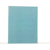 Found Poetry: Original 19th Century Mount Lebanon Shaker Soft Blue Sheet of Uncut Labels with Spelling Flaw, Ex. Andrews Collection
