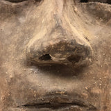 Expressive Hand-sculpted Clay Bust of a Sensitive Looking Boy