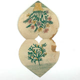 Imperfect but Perfect Antique Heart Shaped Valentine with Flowers Everywhere