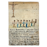 With Infinite Thanks From the Whole Family, 1950s Mexican Folk Art Ex Voto Retablo on Tin