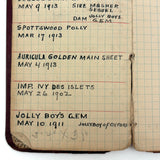 1910s Pocket Notebook with Portrait and Curious Mix!