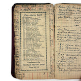 1910s Pocket Notebook with Portrait and Curious Mix!