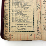 1910s Pocket Notebook with Portrait and Curious Mix!