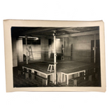 Empty Boxing Ring, Poignant Feeling Old WW1 Era French Photo