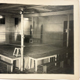 Empty Boxing Ring, Poignant Feeling Old WW1 Era French Photo