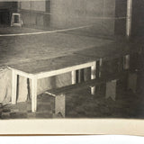 Empty Boxing Ring, Poignant Feeling Old WW1 Era French Photo