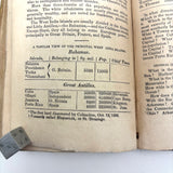 Olney's Modern Geography, 1835, With Excellent Endpaper Squirrel Drawing!
