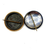 No Third Term, Beat It! Timely Pair of 1940/1910 Pinbacks