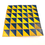 Beautiful Early Set of 36 Color Cubes with Best Orange-Reds and Blue-Blacks