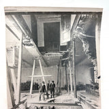 Floors Fallen Through, Maison de la Mutualite Post German Bombing, Reims, France, c. 1915 Photograph