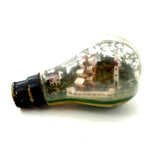 Old Folk Art Ship in a Lightbulb!