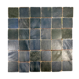 Beautiful Early Set of 36 Color Cubes with Best Orange-Reds and Blue-Blacks