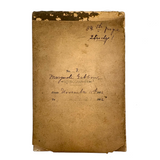 Abstract Language, Margarete Gibbons' 1902 Completely Full Stenography Notebook