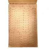 Abstract Language, Margarete Gibbons' 1902 Completely Full Stenography Notebook